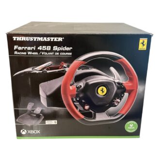 Xbox One Thrustmaster Ferrari 458 Spider -rattiohjain NIB