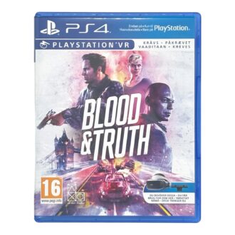 Blood & Truth VR Ps4