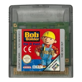 Bob the Builder Fix it Fun loose Gameboy