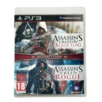 Assassin's Creed IV Black Flag + Assassin's Creed Rogue PS3